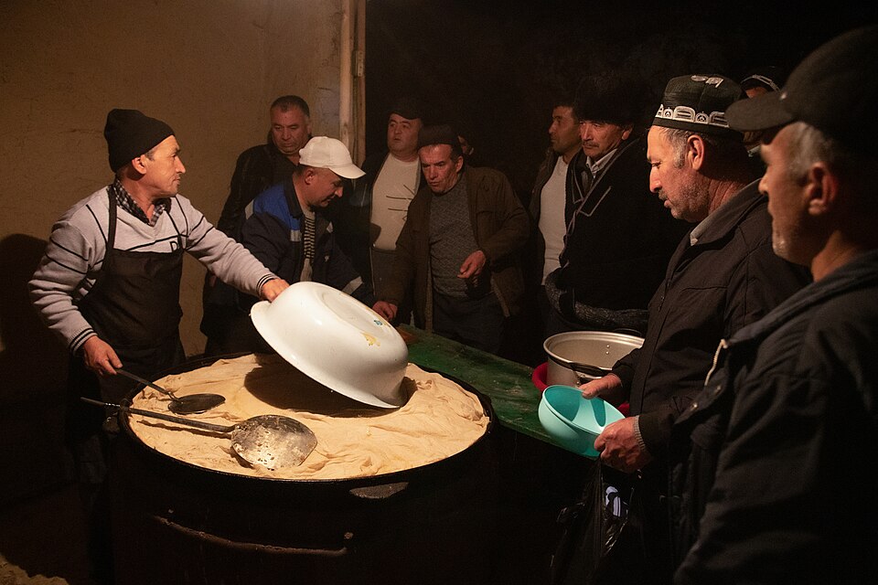 Плов на праздник